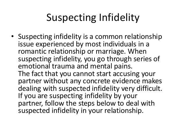 Suspecting Infidelity Dealing Withsuspected In Yourrelationshipbyhttp Www Realdeeplove Com 2