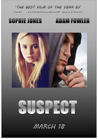 Suspect poster draft