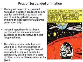 Suspended Animation