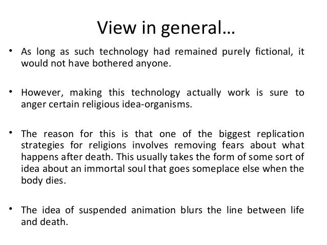 Suspended Animation Suspended Animation