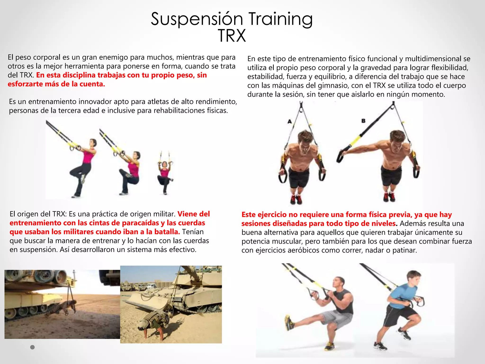 Suspensión Training 