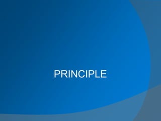 PRINCIPLE
 