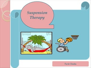 Farah Deeba
Suspension
Therapy
 