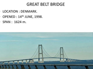 suspension bridge ppt | PPTX