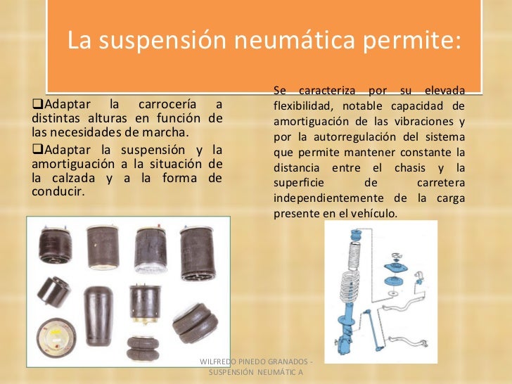 Suspension neumatica