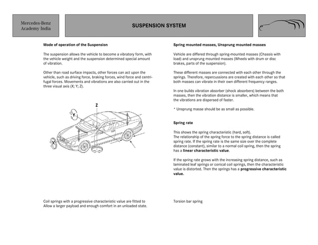 Suspension Notes pdf Mercedes Benz topic .pdf