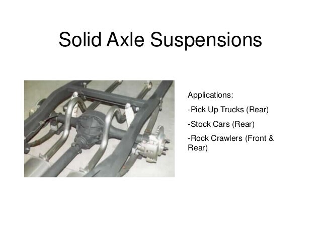 Suspension system