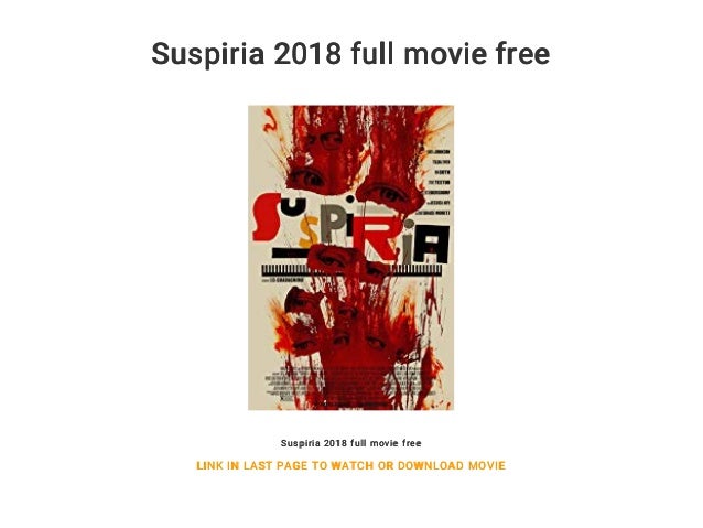 watch suspiria 2019 online free