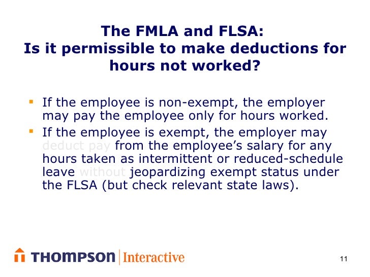 Controlling Intermittent Leave under the FMLA