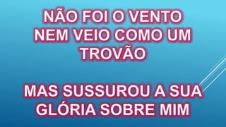 Sussurro de glória Priscila cruz 