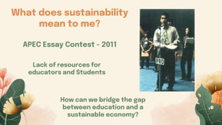 From Sustainable Education to Sustainable Career Pathways | PPTX