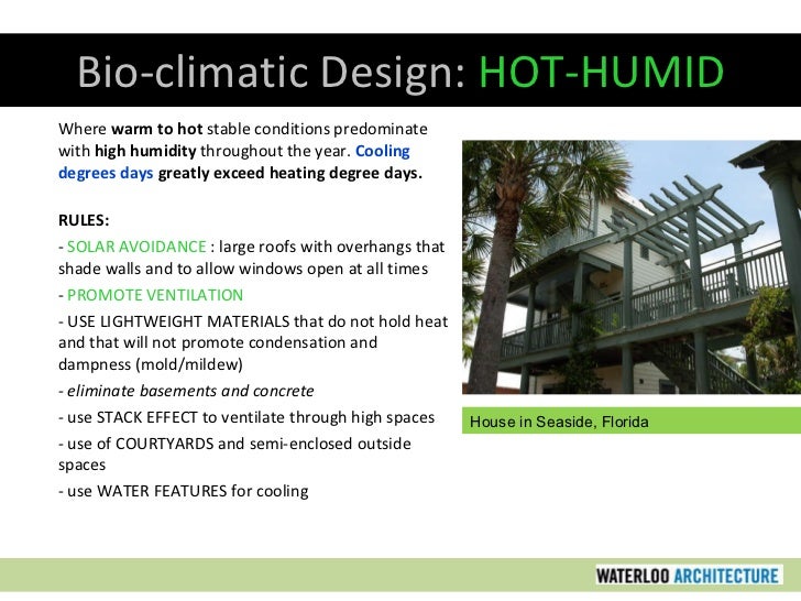 Sustainable Design Part Two: Climate Related Issues