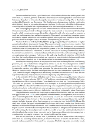 The Impact of Higher Education on Entrepreneurship and the Innovation ...