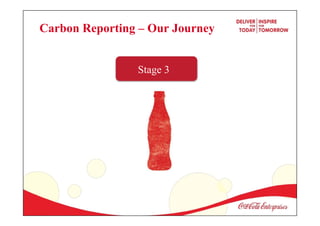 Stage 3
Carbon Reporting – Our Journey
 