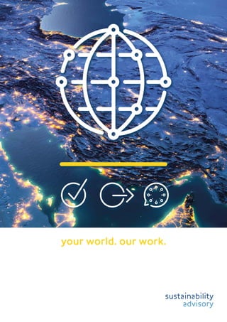 your world. our work.
 