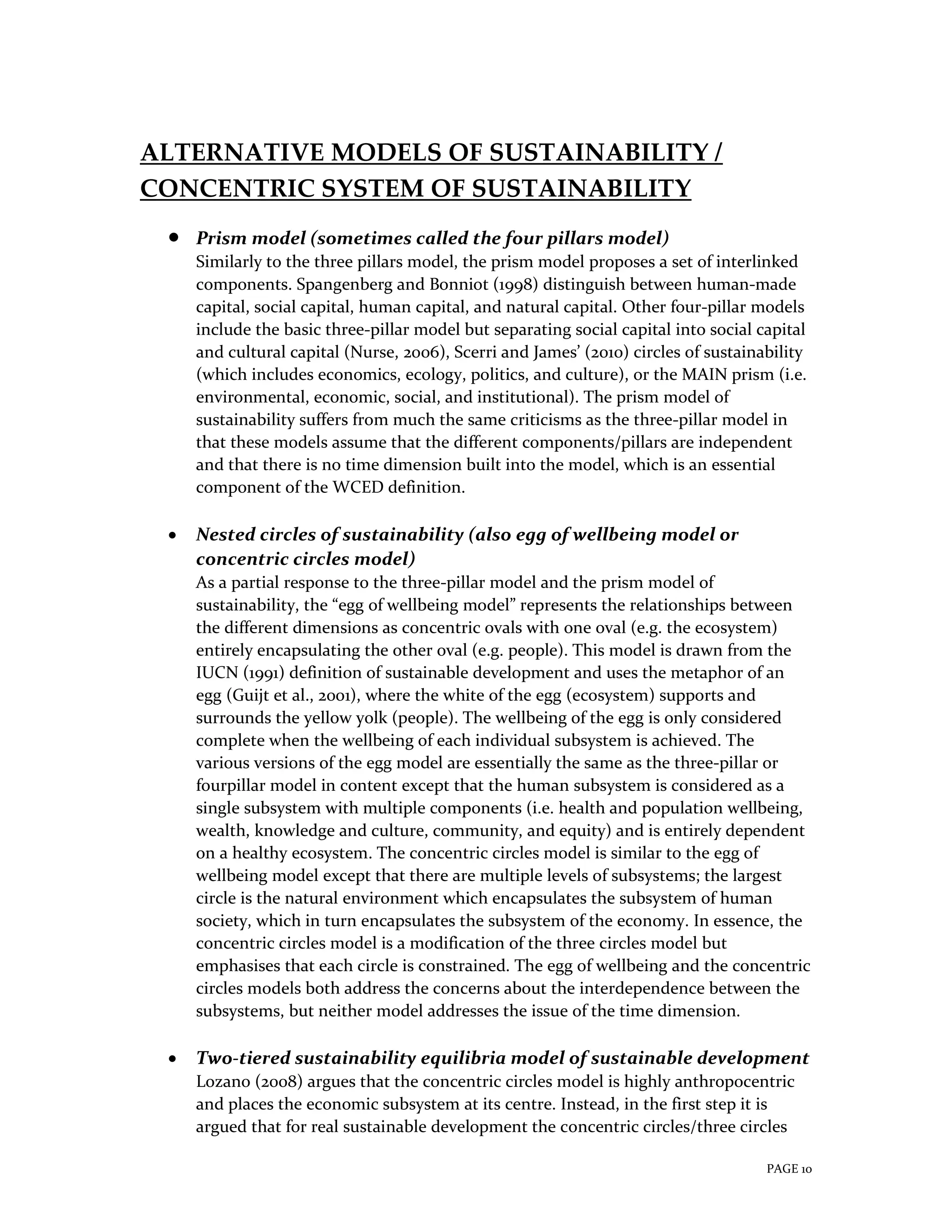 Sustainability and sustainable development | PDF