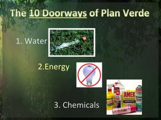 Through what is done in our local community. Through the commitment we make in our school. 