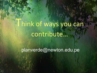 7. Green Areas 8. Green Architecture9. Health & Safety         10. Transport