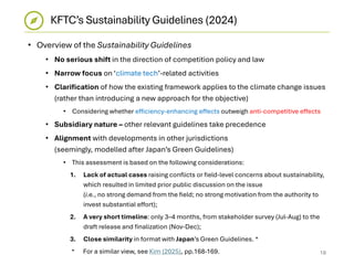 Environmental Sustainability and Competition Law: Korea | PDF