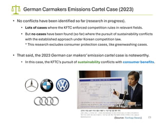 Environmental Sustainability and Competition Law: Korea | PDF