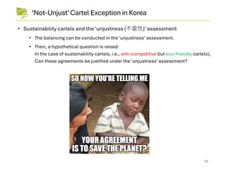Environmental Sustainability and Competition Law: Korea | PDF