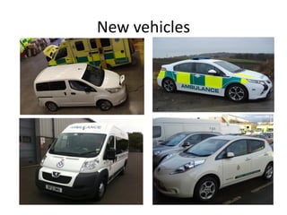 New vehicles
 