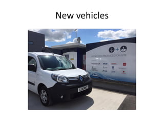 New vehicles
 