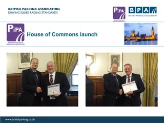 House of Commons launch
 