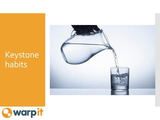 Keystone
habits
 