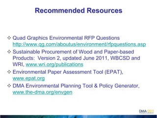 Conserving Resources