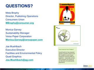 Recycling and Use of Recovered Paper Products 