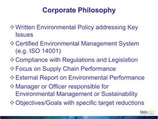 Demonstrate stewardship and leadership