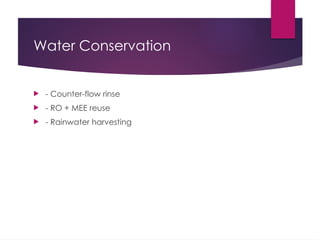 Counter Flow Rinse Sustainability Improvement Project in Cold Rolling Stainless Steel ...