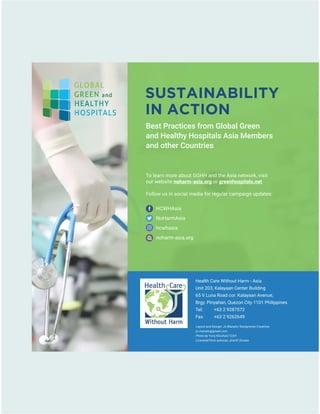 SUSTAINABILITY IN ACTION: Best Practices from GGHH Asia Members and other Countries