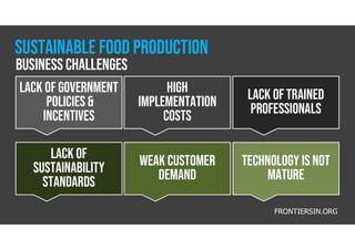 Sustainability in Food Production | PDF