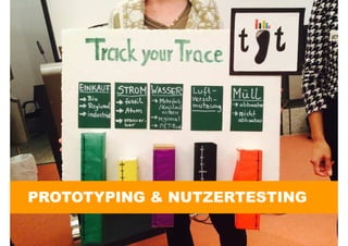 PROTOTYPING & NUTZERTESTING
 