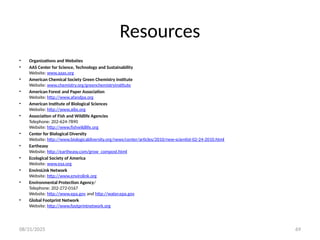 BSA Sustainability 2014 Class Presentation Sampl | PPTX