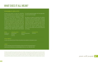 WHAT DOES IT ALL MEAN?
     THE BEGINNING OF A RIPPLE EFFECT.




     EDITORS             CONTRIBUTING WRITERS   PHOTOGRAPHY   DESIGN AND LAYOUT




     SPECIAL THANKS TO




     CONTACT




48
 