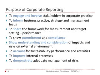 Sustainability vs Integrated Reporting - What's the difference? | PPTX