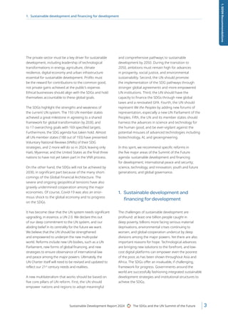 UN SDSN Sustainable Development Report 2024 | PDF