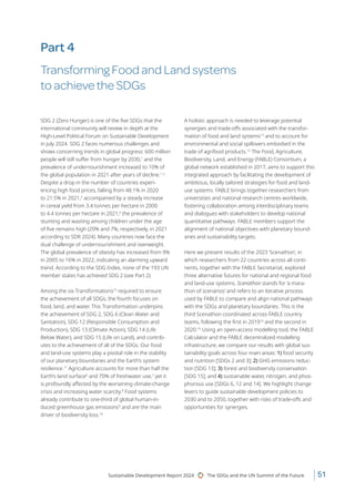 UN SDSN Sustainable Development Report 2024 | PDF