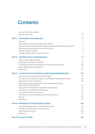 UN Sustainable Development Report 2025 - full version | PDF