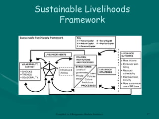 Sustainable Livelihoods Framework 