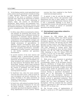 Sustainable agriculture and Rural Development | PDF