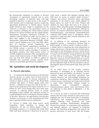 Sustainable agriculture and Rural Development | PDF