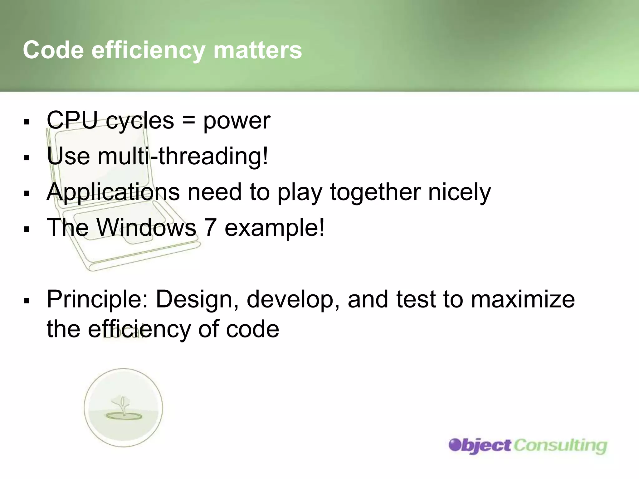 Sustainable Architecture Design