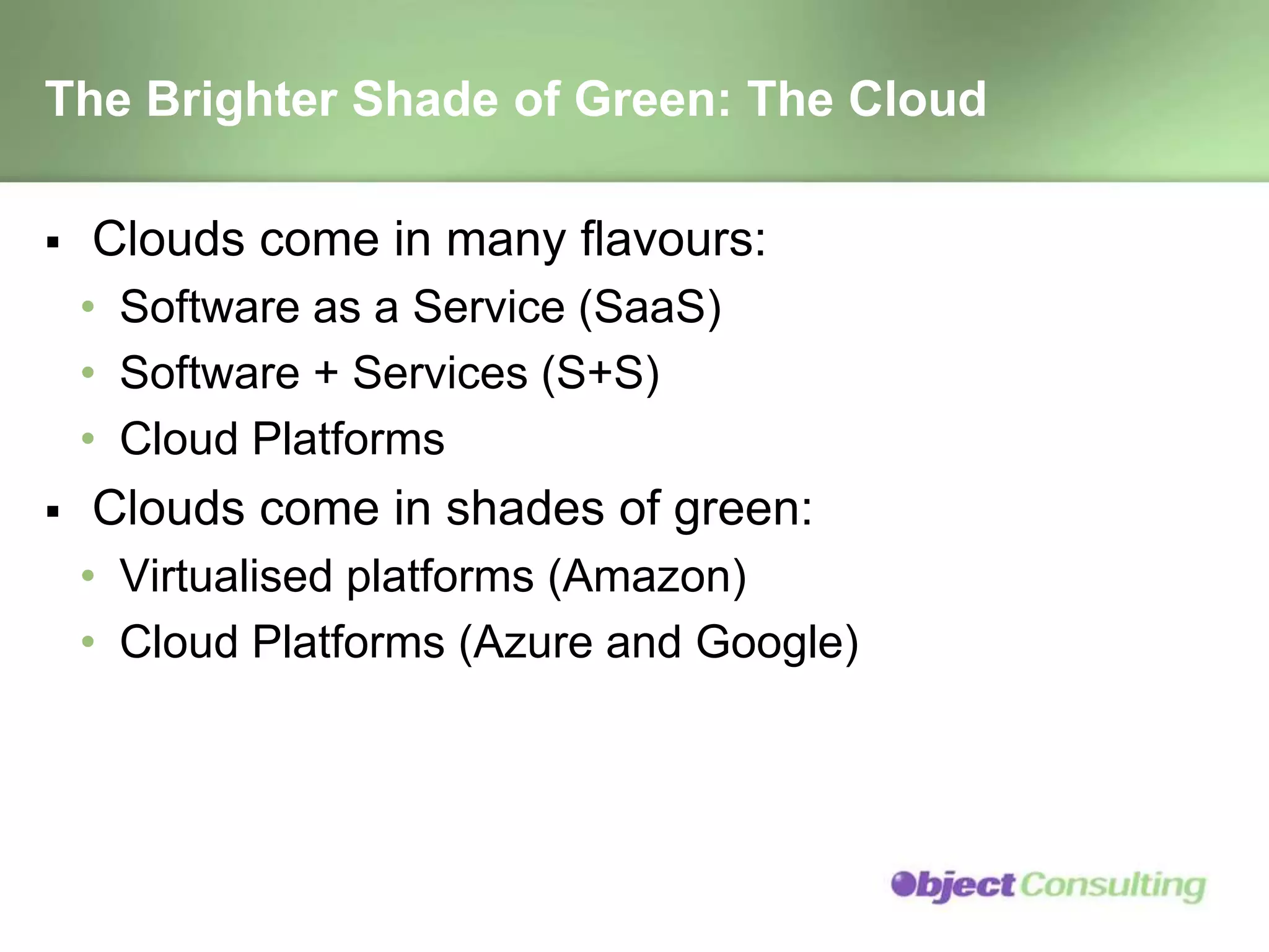 Sustainable Architecture Design