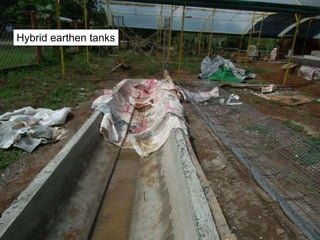 Hybrid earthen tanks
 