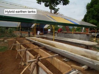 Hybrid earthen tanks
 