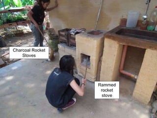 Charcoal Rocket
Stoves
Rammed
rocket
stove
 